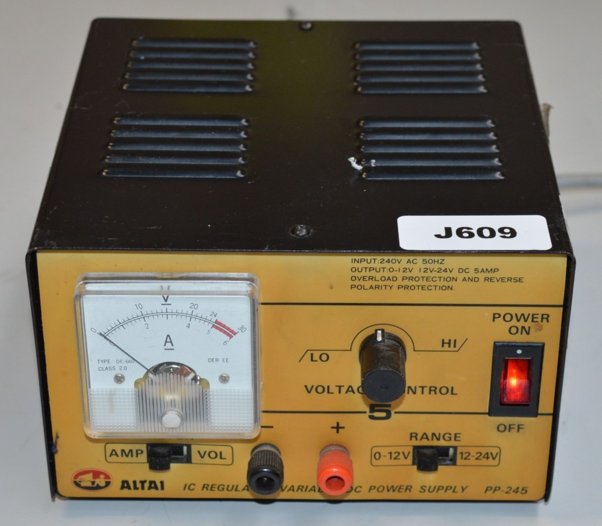 1 x Altai IC Regulated Variable Power Supply - Model PP-245 - Vintage Test Equipment - CL011 - Ref
