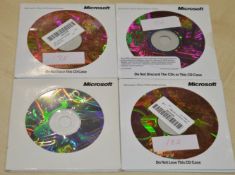 4 x Microsoft Office XP Small Business Edition - Includes Installation Discs and COA Activation Keys