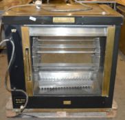 1 x Barbecue King Vecto Grill Rotisserie Oven - Stainless Steel Finish - Ideal For Indoor or Outdoor