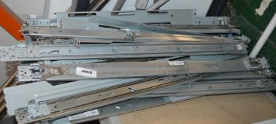 Approx 24 x Various Server Rack Rails - CL011 - Ref J902 - Location: Altrincham WA14