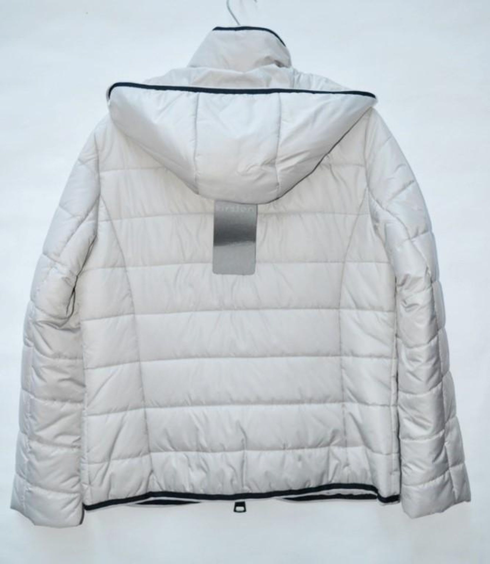 1 x Steilmann Kirsten Womens Hooded Padded Winter Coat - Size 12 - Colour: Light Cream - CL210 - Image 3 of 4