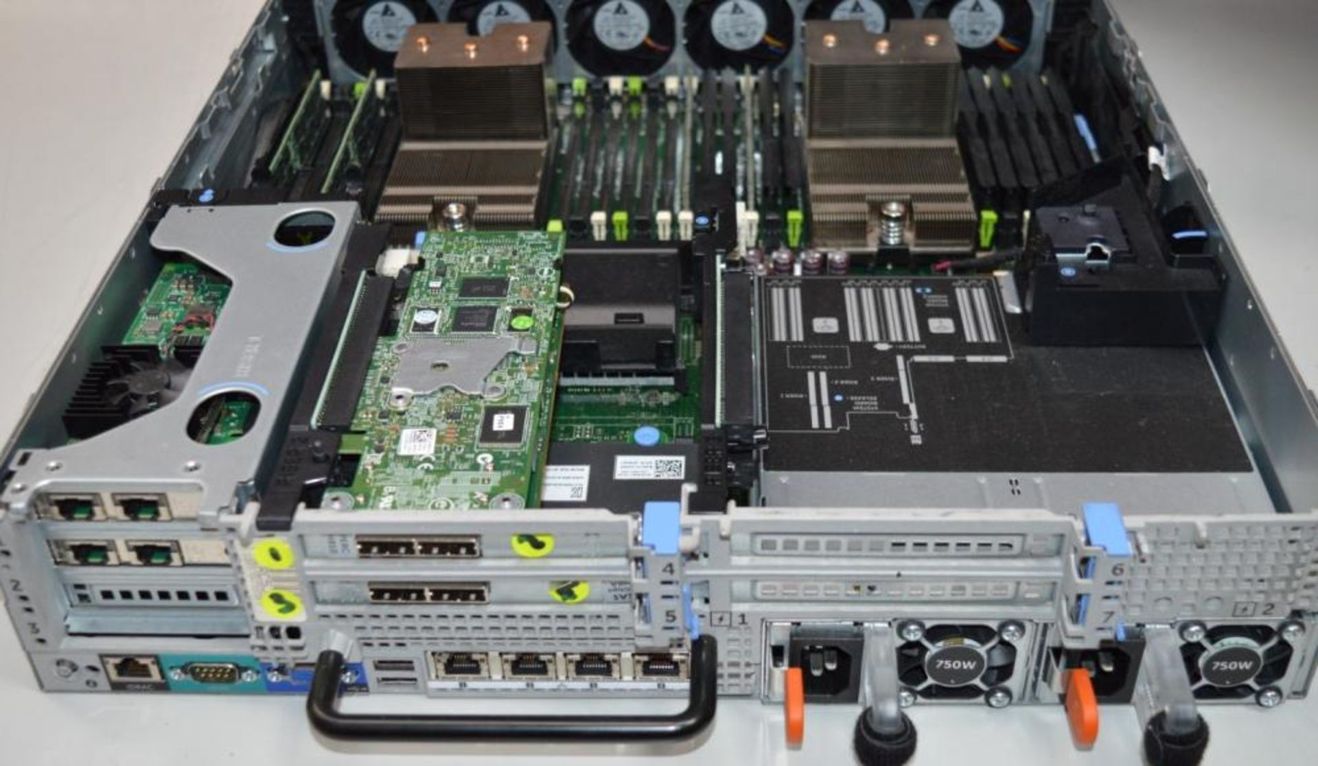 1 x Dell Power Edge R720 Rack Server - 2 x Intel Xeon E5-2630 Six Core Processors, 32gb DDR3 Ram - Bild 2 aus 5