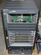 1 x Cisco Catalyst 6513 Switch Chassis With 2 x WS-SUP32-GE-3B Supervisor Engines and 3 x WS-X6548-