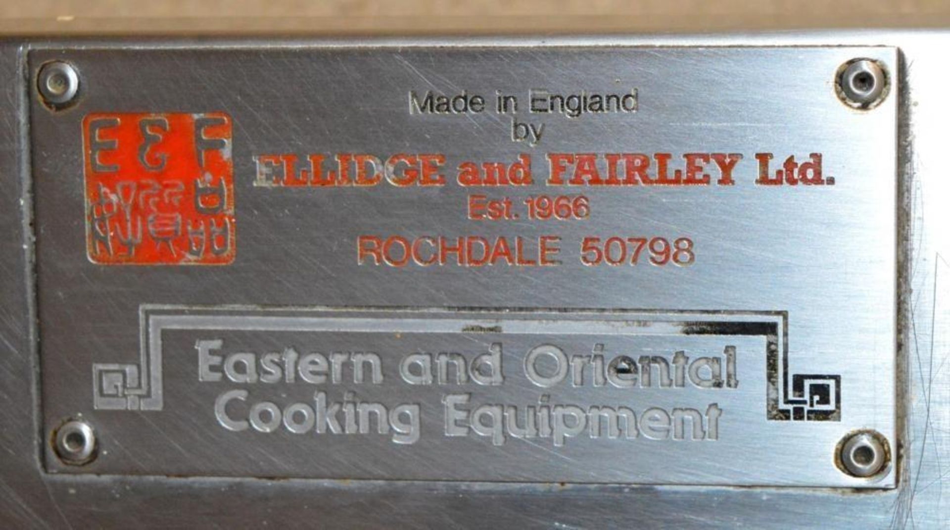 1 x Ellidge and Fairley Eastern & Oriental Food Steamer - Ideal For Chinese Restaurants- Stainless - Image 8 of 9