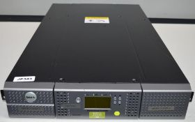 1 x Dell PowerVault TL2000 2U Rack Mount Tape Library Autoloader Drive Enclosure