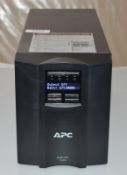 1 x APC Smart UPS SMT 1000i VA LCD Tower UPS - CL249 - Ref J765 - Location: Altrincham WA14