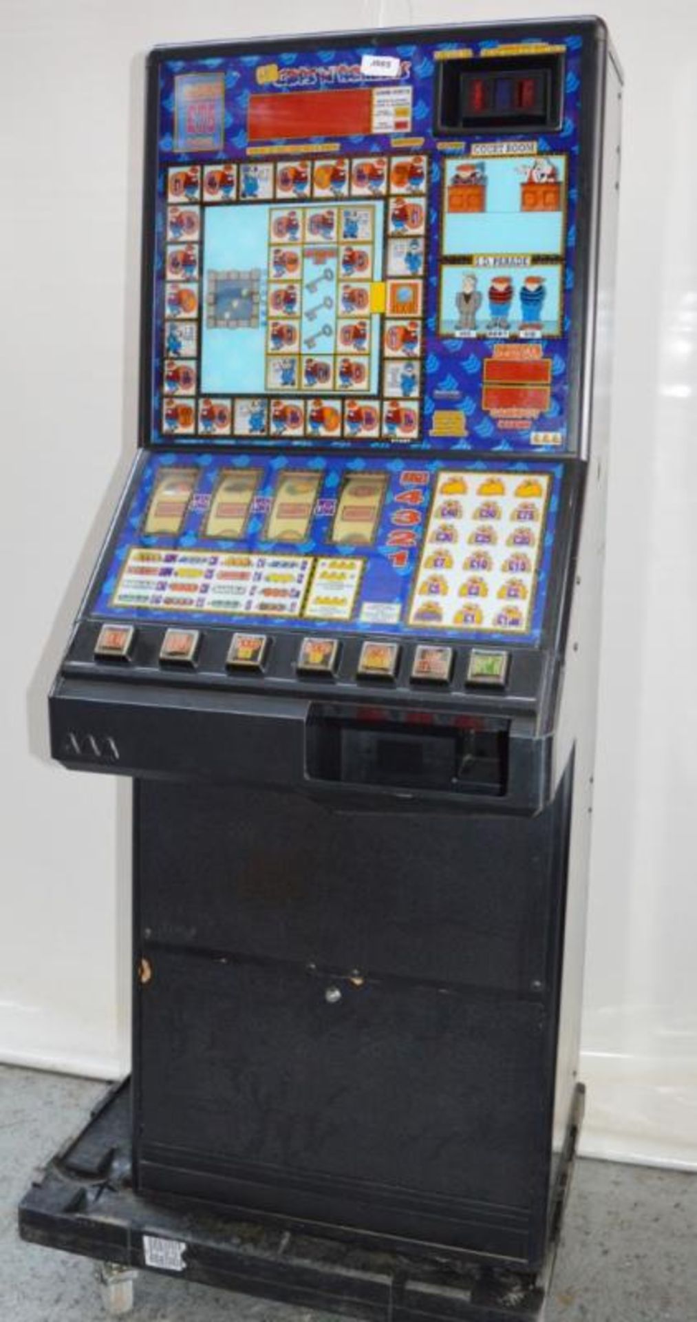 1 x Andy Capp Cops N Robbers Fruit Machine - 1994 - Good Cosmetic Conditon With Paperwork - No Power