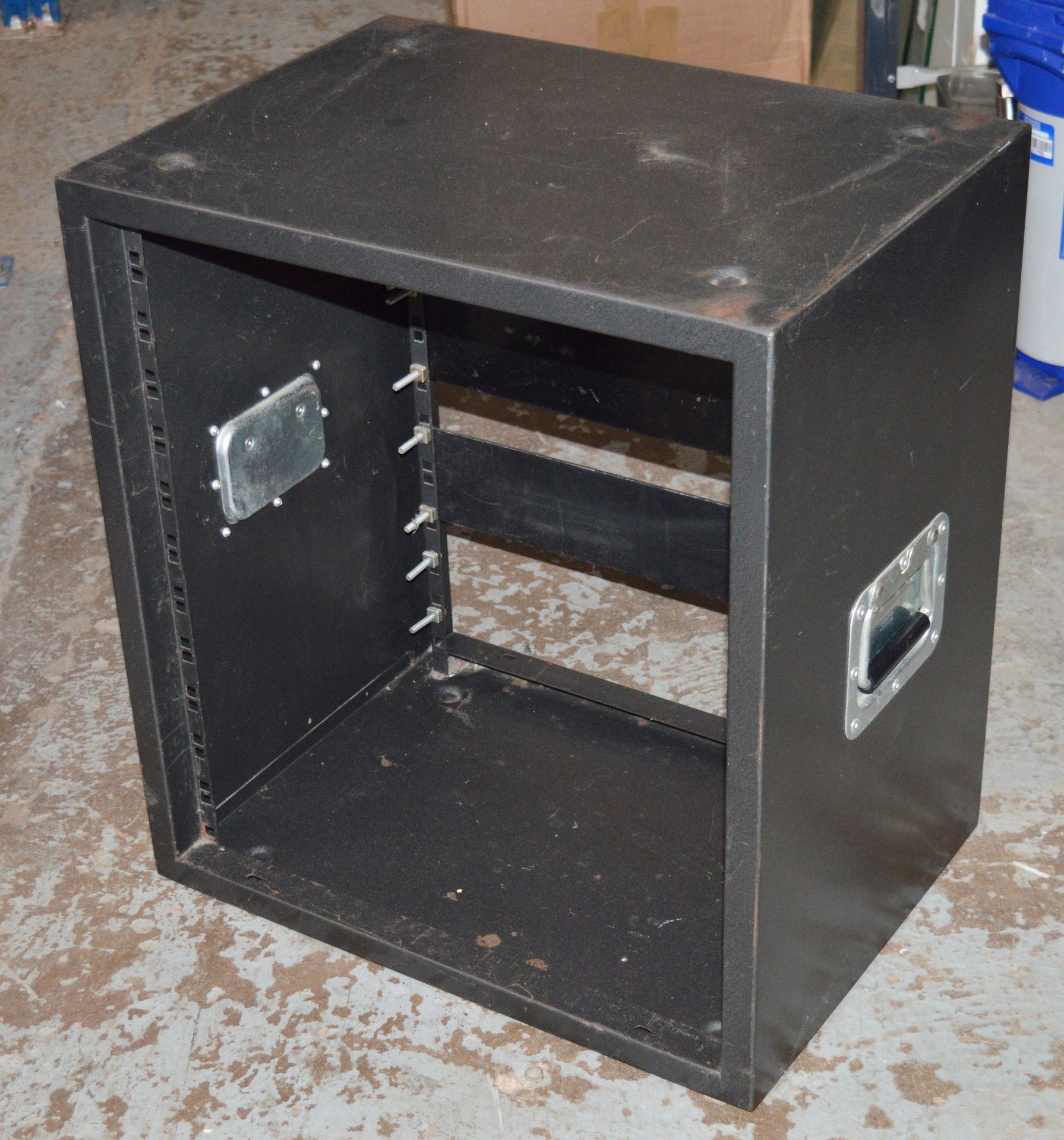 1 x Rack Mount Cabinet With Handles - H60 x W54 x D38 cms - CL290 - Location: Altrincham WA14