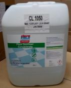 1 x Clean Line Professional 20 Litre Floor Sanitiser Concentrate - Anti Bacterial and Fragrant