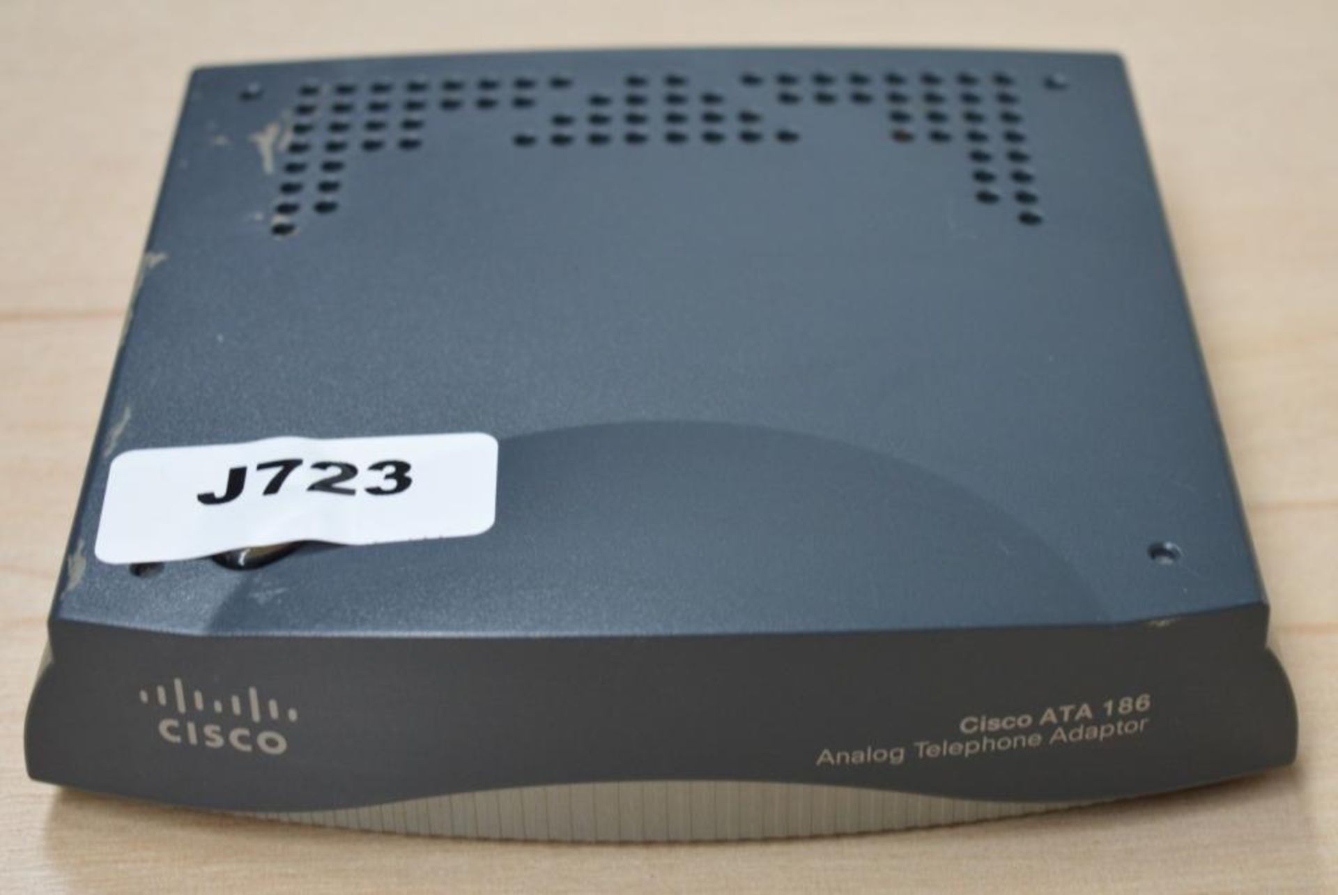 1 x Cisco ATA 186/188 VoIP Analog Telephone Adaptor - CL285 - Ref J723 - Location: Altrincham WA14