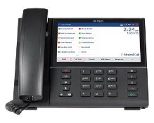 1 x Mitel 6873i SIP Phone - Features Support For Up To 24 Lines, 7 Inch Colour Display, HD