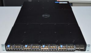 1 x Dell S5000 Modular 1U Storage Switch With 4 x 12xETH10-T Modules & 2 x 750w Power Supplies