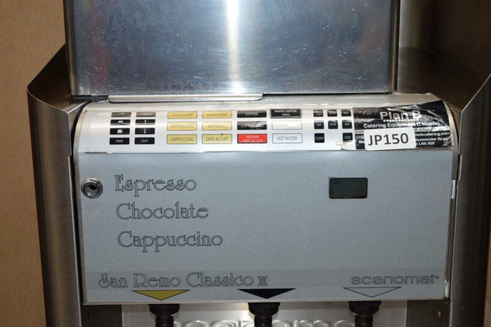 1 x San Remo Classico II Coffee Machine - Espresso, Chocolate and Cappuccino - CL289 - Ref JP150 - - Image 6 of 8
