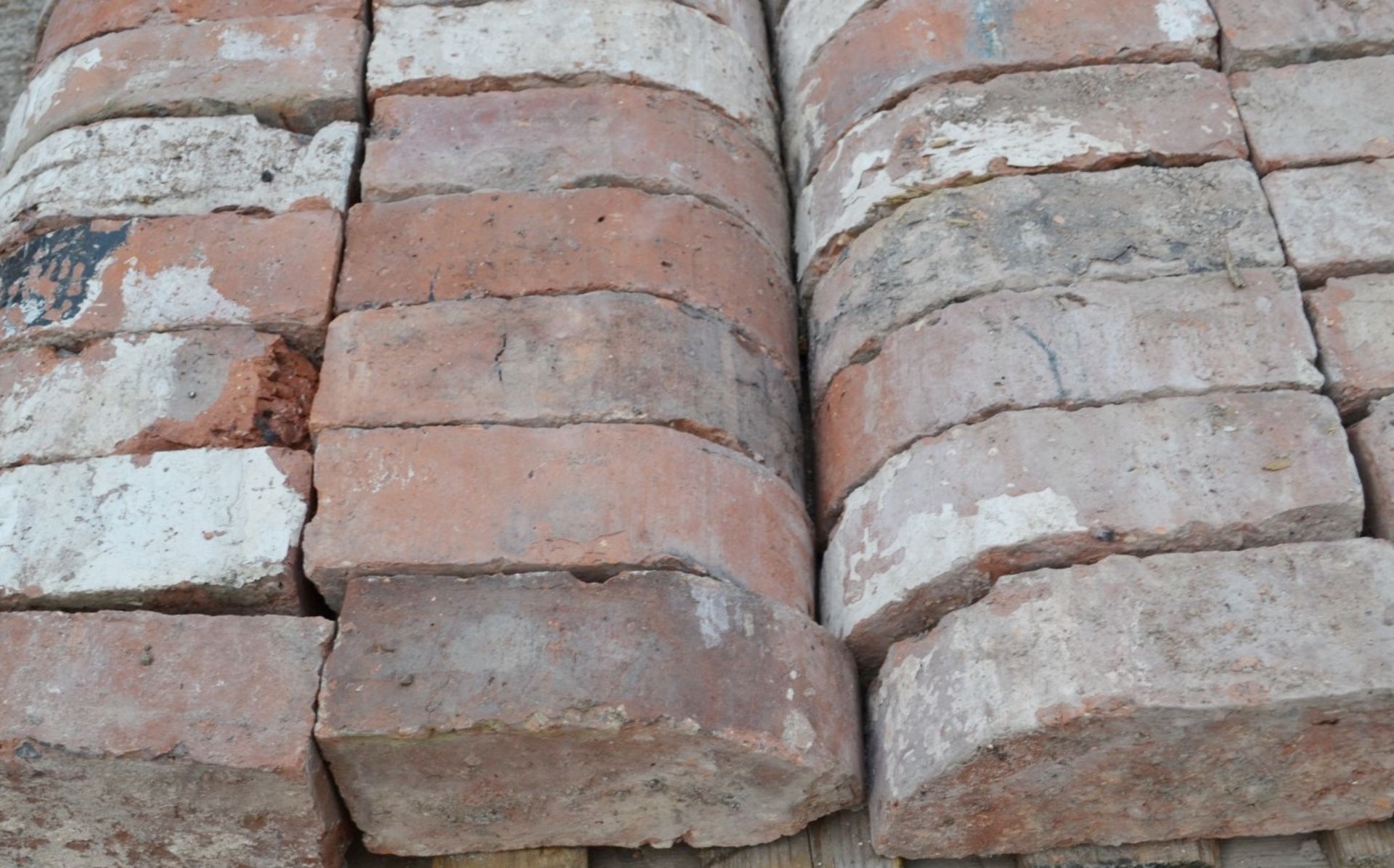 50 x Reclaimed Capping Bricks - Dimensions Approx: 22 x 12 x 7.5cm - Ref: IT575 - CL403 - - Image 3 of 4