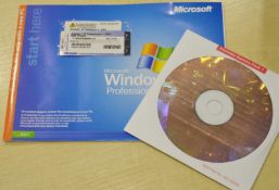 1 x Microsoft Windows XP Professional With Service Pack 1 - Includes Installation Disk, Booklet