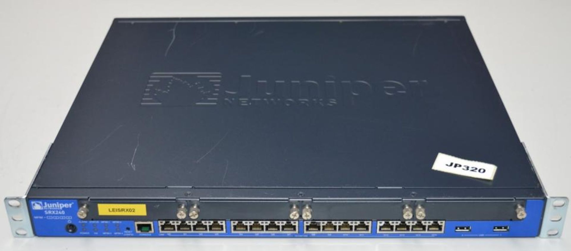 1 x Juniper SRX240H Firewall VPN Router - CL285 - Ref JP320 F2 - Location: Altrincham WA14