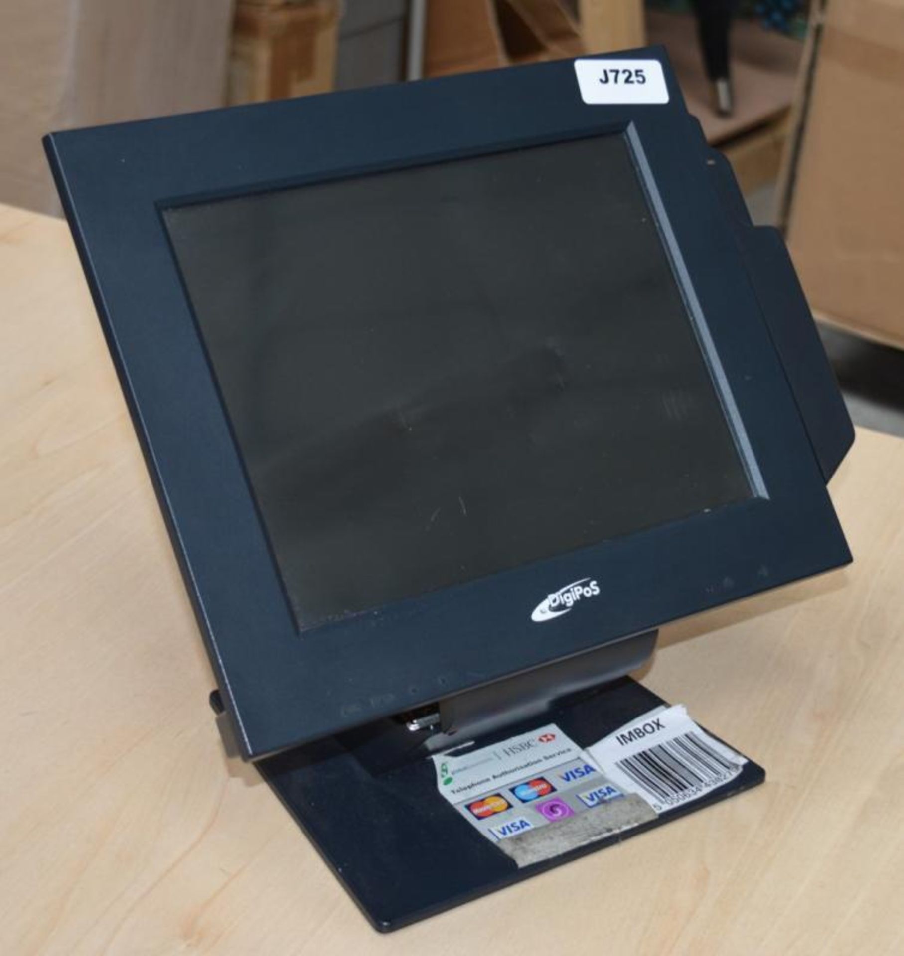 1 x Digipos 12 Inch TFT LCD Monitor - Model 4011A - CL285 - Ref J725 - Location: Altrincham WA14