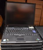 4 x IBM Lenovo T60 14.1 Inch Laptop Computers With Intel Core Duo 1.66ghz Processor and 4gb Ram -