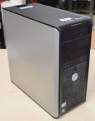 1 x Dell Optiplex 780 Desktop Computer - Features Intel Core 2 Duo Processor and 4gb Ram - Hard Disk