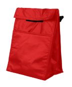 72 x Lucky Lunch Bags With Shoulder Straps - Colour Red - Brand New Resale Stock - Size 120mm x