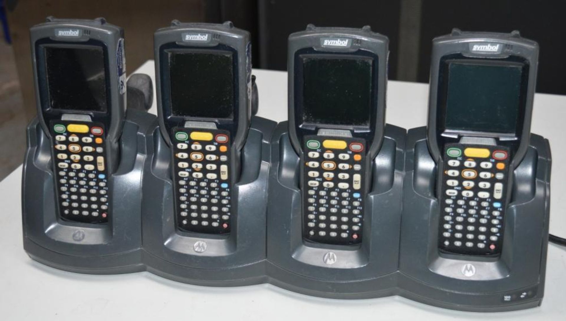 4 x Motorola Symbol MC3090 Handheld Barcode Scanners - Mobile Computer PDA - Includes Charging Dock, - Image 5 of 7