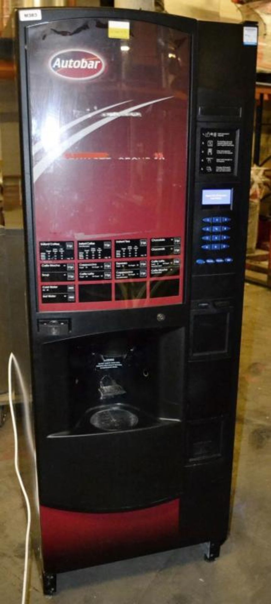 1 x Crane "Evolution" Hot Beverage Drinks Vending Machine With Keys - Year: 2011 - Recently Taken - Image 2 of 17
