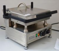 1 x Silesia T10 2900w Smooth Contact Grill - Suitable For Commercial Kitchens - Unused With Original