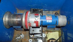 1 x CBS Single Capstan Winch With Case, Footswitch and Chain Accessories - Model CBS-1210 - 450kg
