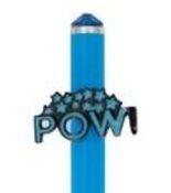 10 x Ice London Pop Art "POW!" Pens - Fun, Unique Designer Stationery Feauturing SWAROVSKI® Crystals