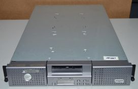 1 x Dell PowerVault 124T 2U Rack Mount Tape Drive Enclosure