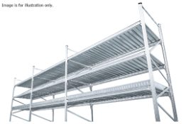 3 x Bays of Metalsistem Steel Modular Storage Shelving - Includes 28 Pieces - Recently Removed