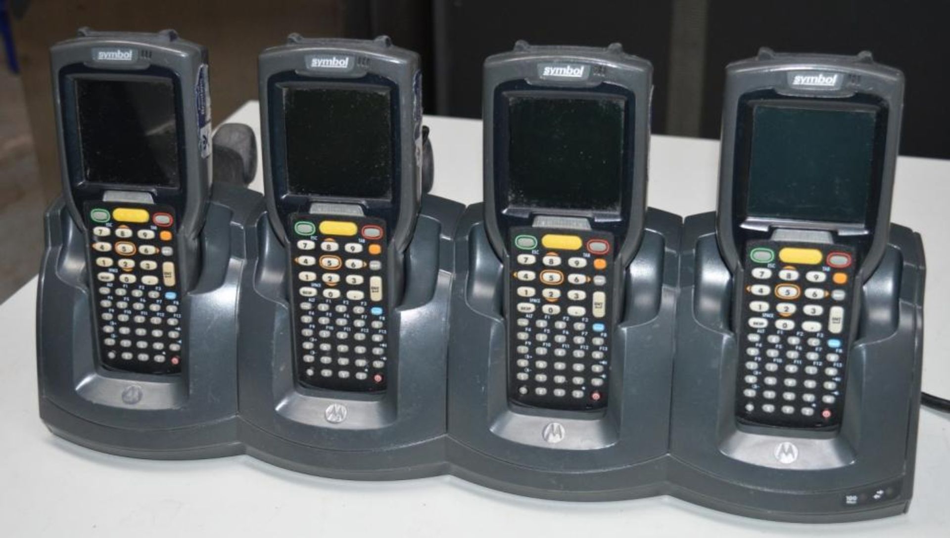 4 x Motorola Symbol MC3090 Handheld Barcode Scanners - Mobile Computer PDA - Includes Charging Dock, - Image 4 of 7