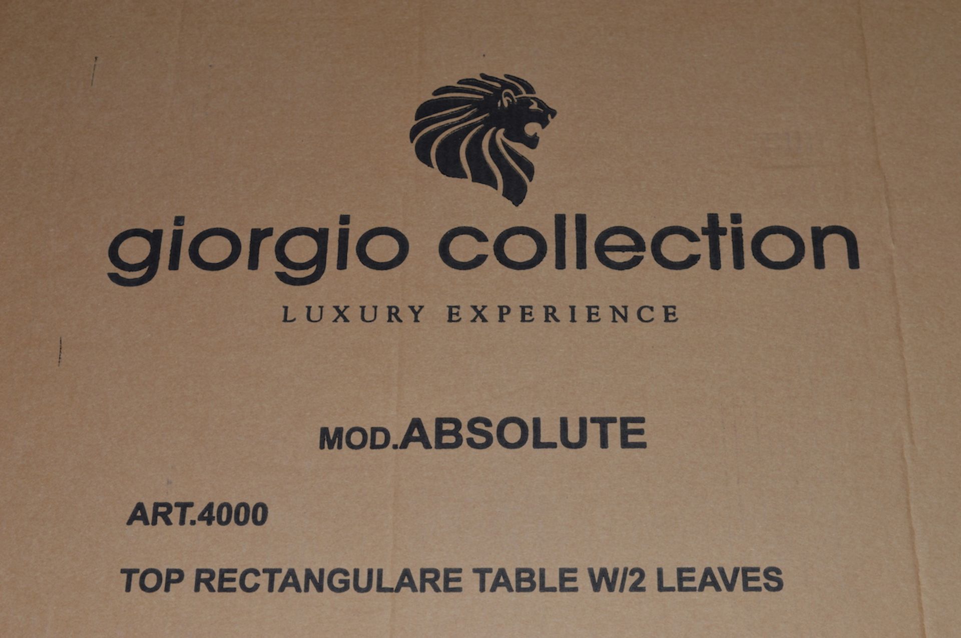 1 x Giorgio Absolute Dining Extension Table 4000 – Mako Japanese Tamos Burl Veneer With a High Gloss - Image 10 of 23