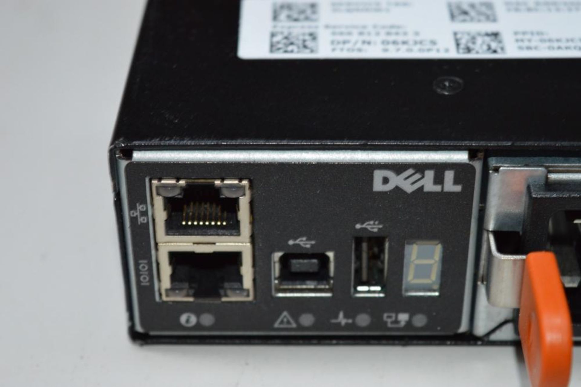 1 x Dell S5000 Modular 1U Storage Switch With 3 x 12xETH10-T Modules, 1 x 12xETH10-F Module - Image 10 of 10