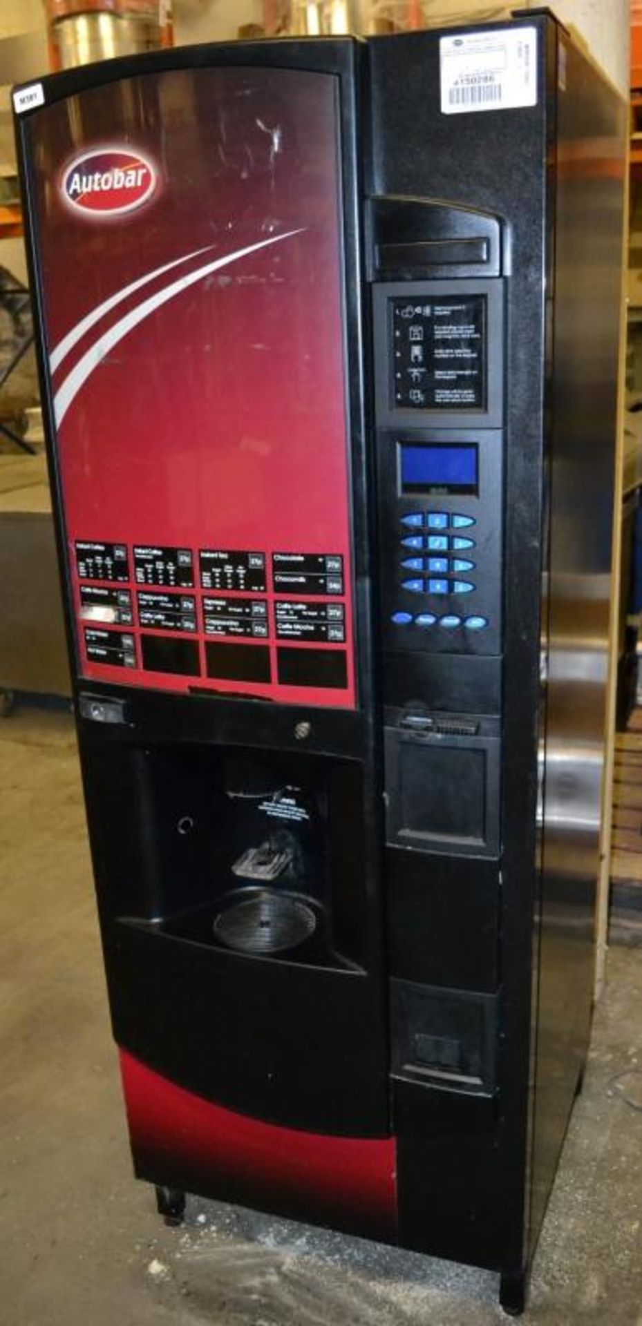 1 x Crane ""Evolution"" Hot Beverage Drinks Vending Machine With Keys - Year: 2009 - Recently Taken - Image 5 of 14