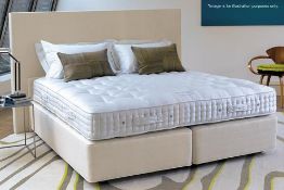1 x VISPRING De Luxe Divan Bed Super King With 4 Drawer Storage - D182 x 200cm - Handmade In Plymout