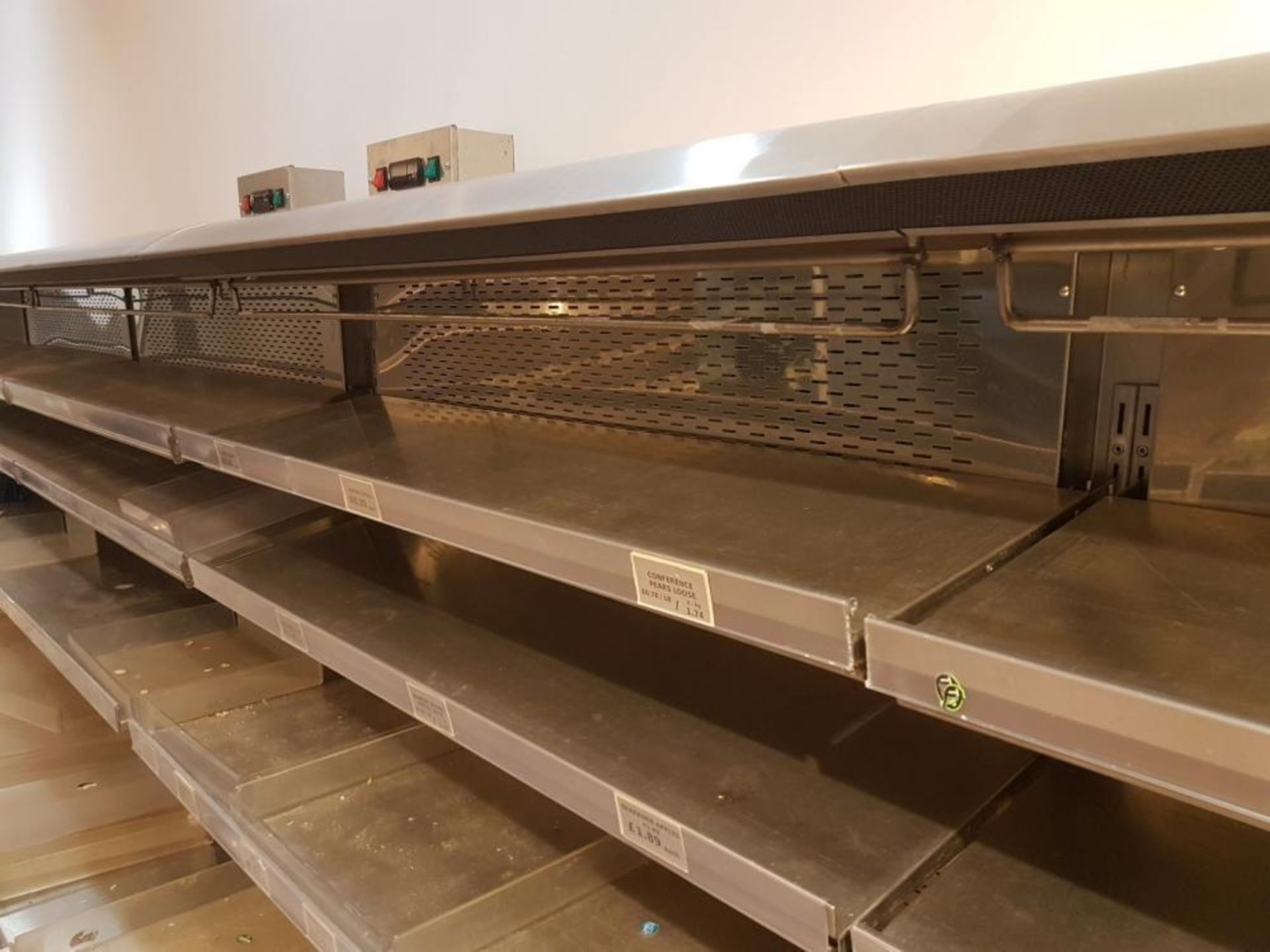 2 x Commercial Refrigerated Shelved Display Units With Remote Units - Around 12 Months Old In - Image 9 of 13