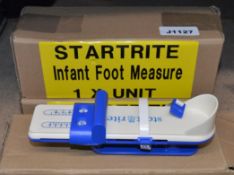 3 x Startrite Infant Foot Measures - Brand New - CL285 - Ref J1127 - Location: Altrincham WA14