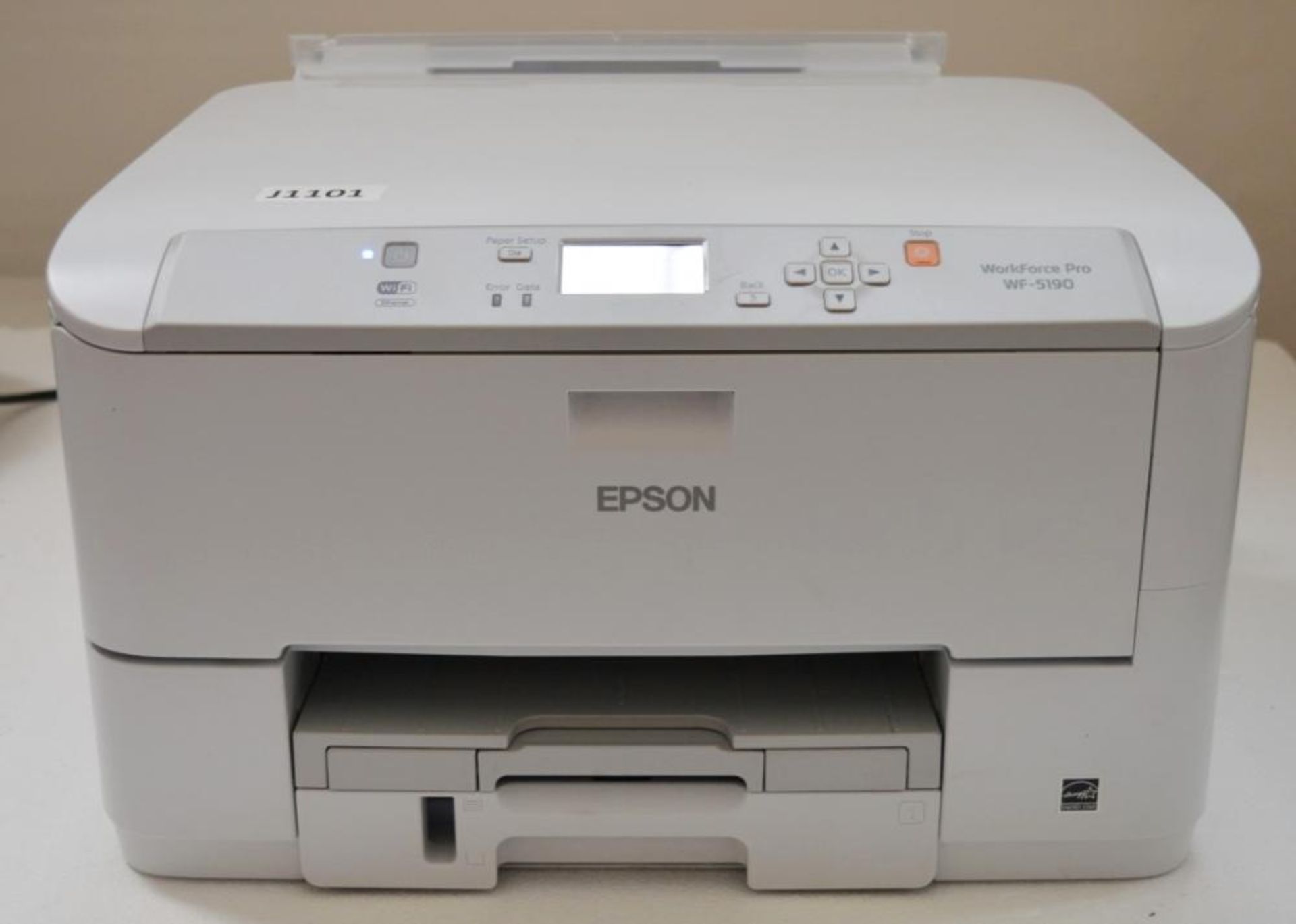 1 x Epson WorkForce Pro WF-5190 Colour Inkjet Printer - Features Include 4800x1200 dpi, 30ppm in