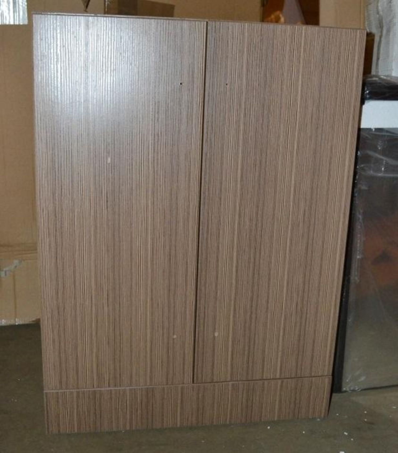 1 x Arden Walnut 600mm Vanity Unit (ARWAFL600) - New / Unused Stock - Dimensions: Height 855 mm x Wi - Image 3 of 6