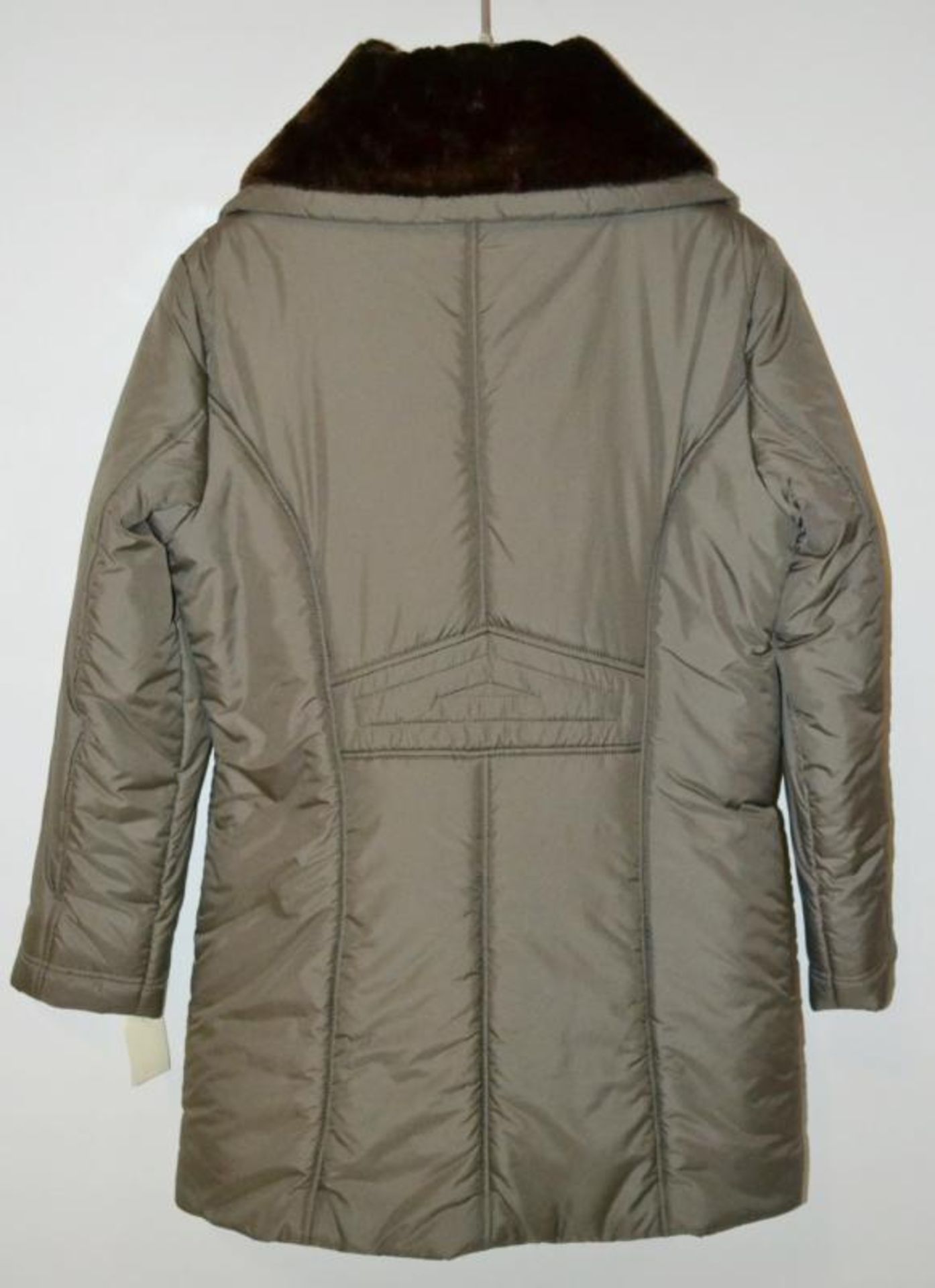 1 x Premium Steilmann Branded Womens Padded Winter Coat - Features Faux-Fur Lined Collar - Colour: K - Image 3 of 10