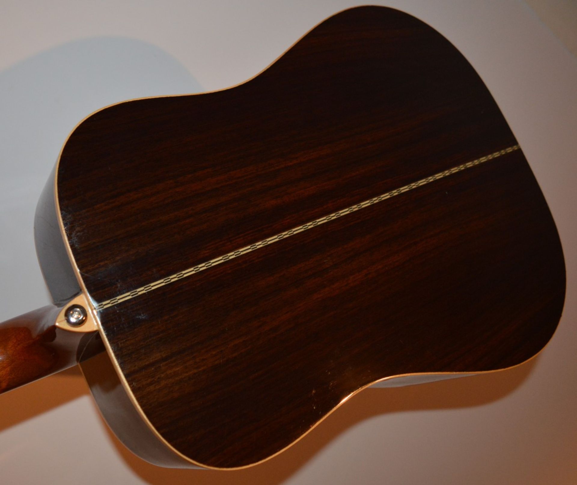 1 x Adam Black S6 Dreadnought Acoustic Guitar With Grover Machine Heads - CL010 - Ref J901 - - Image 6 of 10