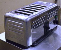 1 x Burco 6 Slice Stainless Steel Toaster - 240v - CL124 - Ref J1034 - Location: Bolton BL11  This