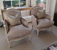 2 x Bespoke Andrew Martin Chairs - CL325 - Location: Bowden WA14 - No VAT on the hammer