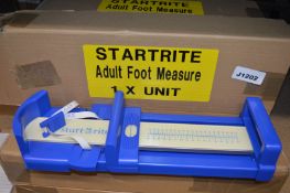 4 x Startrite Adult Foot Measures - Brand New - CL285 - Ref J1102 - Location: Altrincham WA14