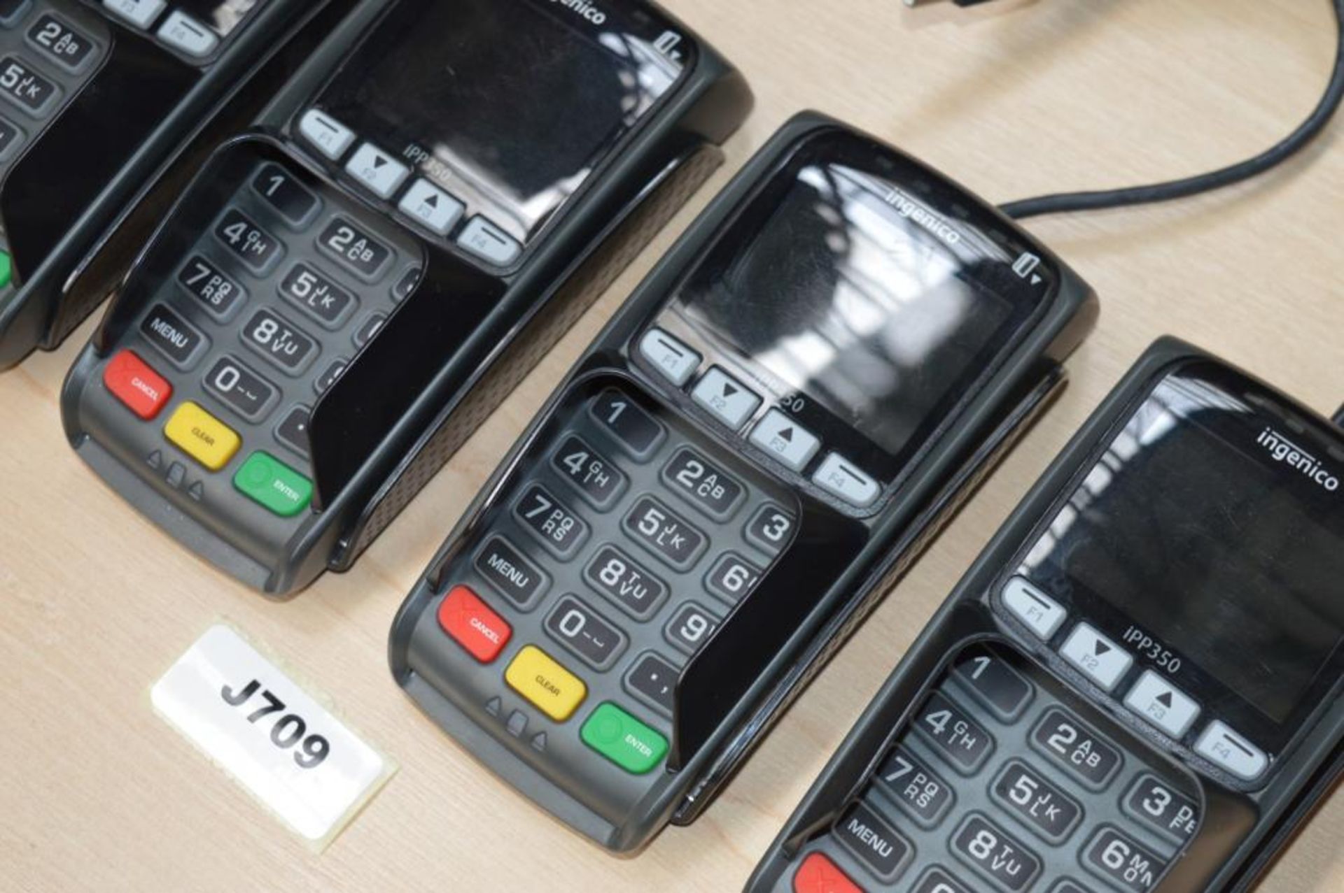 4 x Ingenico iPP350 Payment Terminal Devices - Removed From Working Environments in Good Condition a - Image 3 of 4