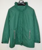1 x Premium Branded Womens Winter Coat - Wind Proof & Water Resistant - Colour: Dark Green - UK Size