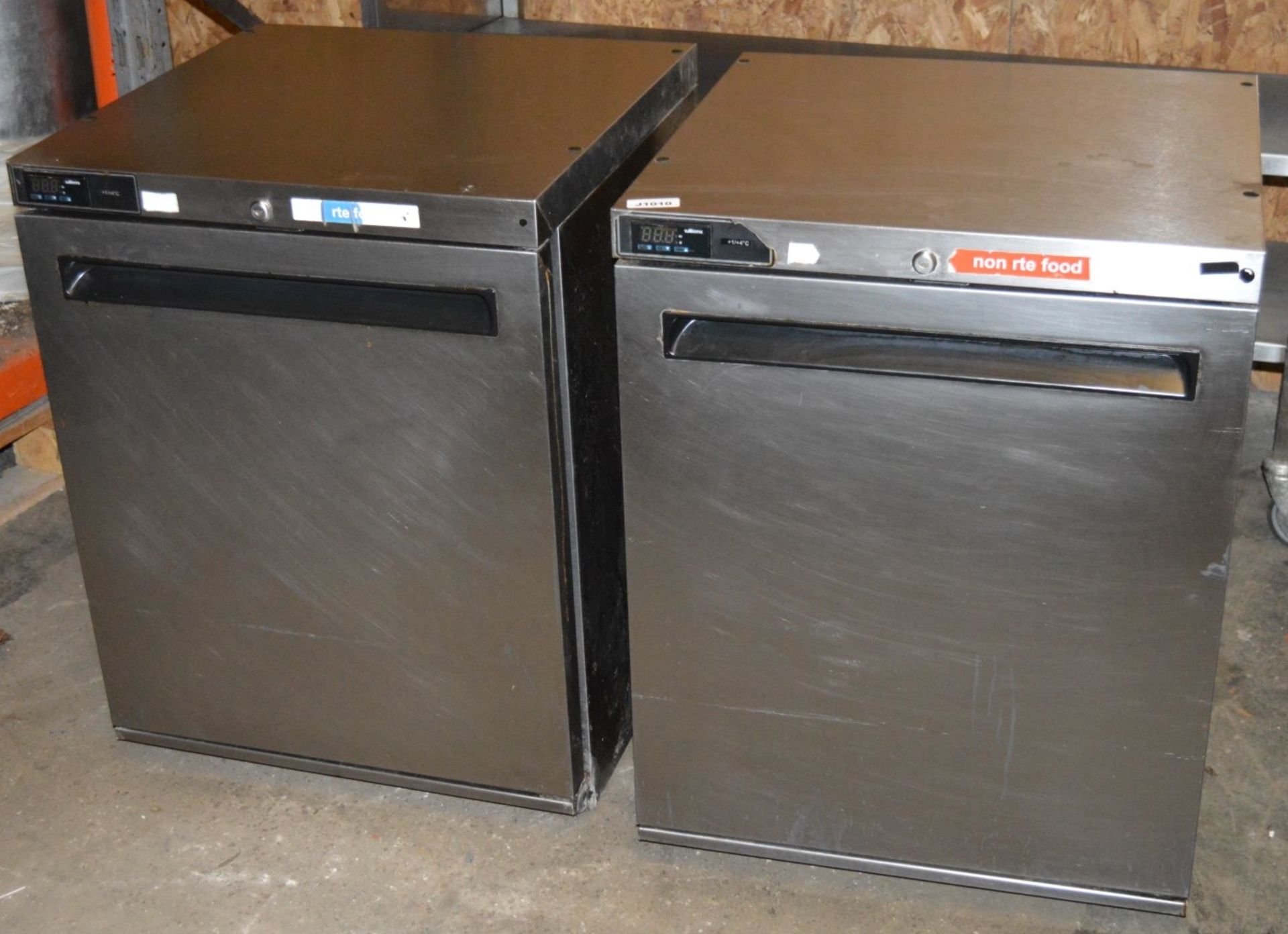 2 x Williams Undercounter Fridges - Stainless Steel Exterior - Model HA135SA R1 - 240v - CL282 - Ref - Image 6 of 6