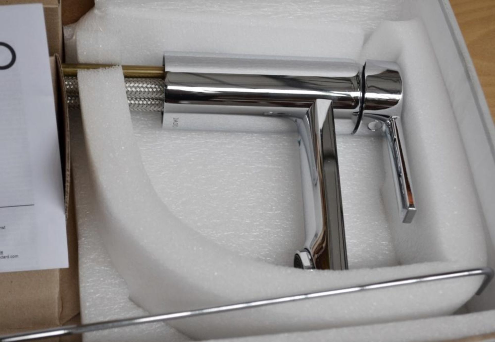 1 x Ideal Standard JADO &quot;Neon&quot; Vessel Single Lever Basin Mixer With Waste (A5581AA) - New - Image 9 of 10