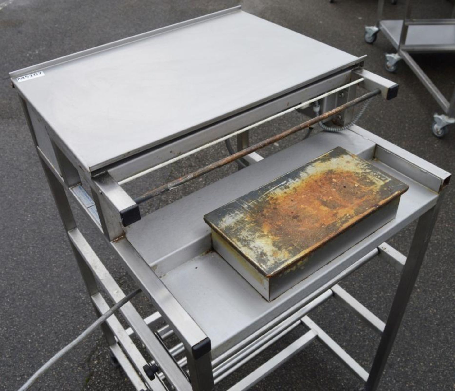 1 x Freestanding Stretch Wrap Tray Overwapper Machine - Stainless Steel Constructons - 240v - - Image 6 of 7